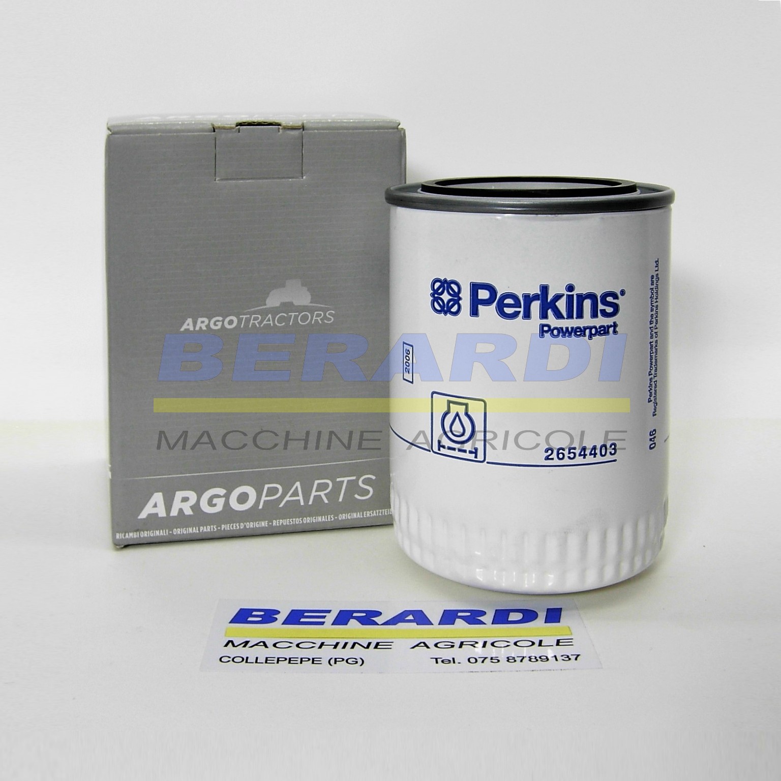 6676229A1 FILTRO OLIO MOTORE PERKINS EX 2654403 4 CILINDRI S.500 S.60 S.80  BLIZZARD – BERARDI MACCHINE AGRICOLE