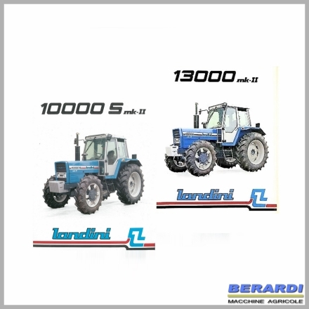Ricambi LANDINI 10000 e 13000  CAMBIO OLIO E FILTRI. TAGLIANDO MANUTENZIONE ORDINARIA