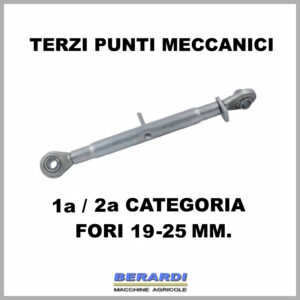 TERZO PUNTO 1a-2a CATEGORIA (FORI DISUGUALI 19 - 25 MM.)